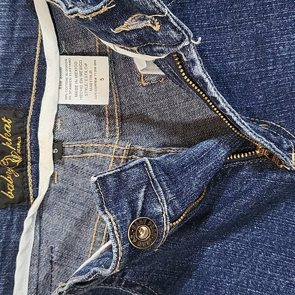 EUC Baby Phat Boot Cut Blue Jeans Size 5 - Picture 5 of 9